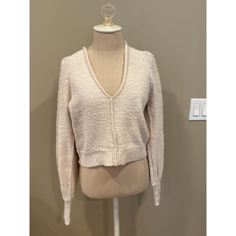 Free People Sweater (Cream)